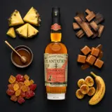 Plantation Stiggins‘ Fancy Pineapple Smoky Formula 70cl bottle — Visualisation aromatique issue des dégustations de la communauté