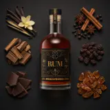 Rammstein Rum 70cl bottle — Aroma-Visualisierung aus Community-Verkostungen