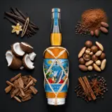 DDL Plantation One-Time Limited Edition 2007 70cl bottle — Aroma-Visualisierung aus Community-Verkostungen