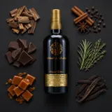 Valinch & Mallet Caroni The Spirit of Art 2022 1997 70cl bottle — Aroma-Visualisierung aus Community-Verkostungen