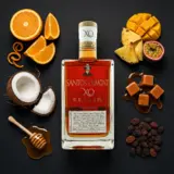 A.H. Riise Santos Dumont XO Elixir 70cl bottle — Aroma-Visualisierung aus Community-Verkostungen