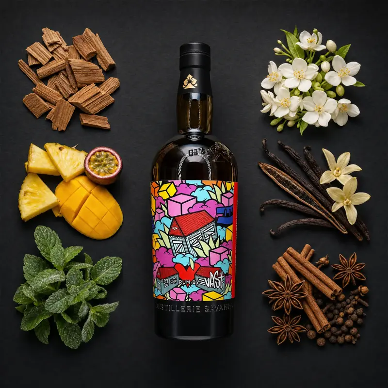Aroma visualization from community tastings