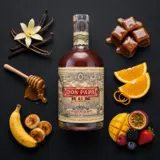 Don Papa Rum 70cl bottle — Aroma visualization from community tastings