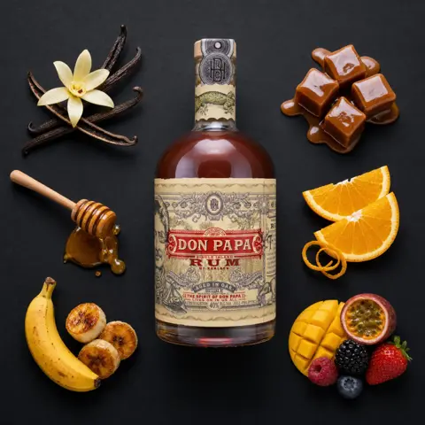 Don Papa Rum — Aroma visualization from community tastings