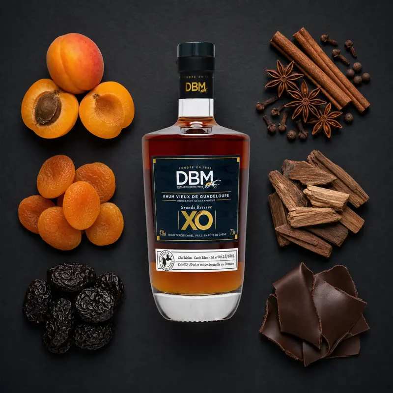 Visualisation aromatique issue des dégustations de la communauté