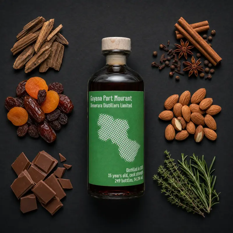 Aroma-Visualisierung aus Community-Verkostungen