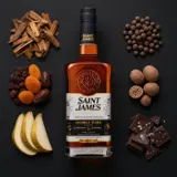 Saint James Double Cask (Ex-Armagnac & Ex-Porto) 70cl bottle — Visualisation aromatique issue des dégustations de la communauté
