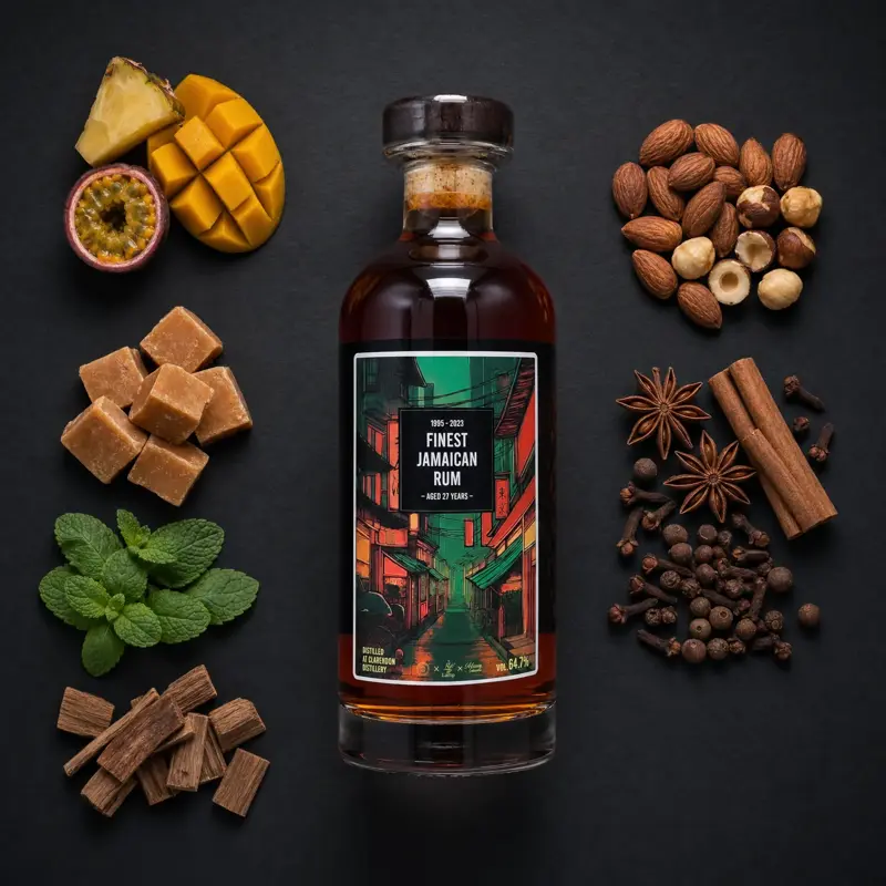 Aroma visualization from community tastings