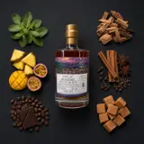 Rumclub Private Selection Soul of Trinidad (14. German Rumfest) 2025 50cl bottle — Visualisation aromatique issue des dégustations de la communauté