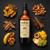 Hampden Whisky Live Paris 2025 C<>H 2021 70cl bottle — Aroma-Visualisierung aus Community-Verkostungen