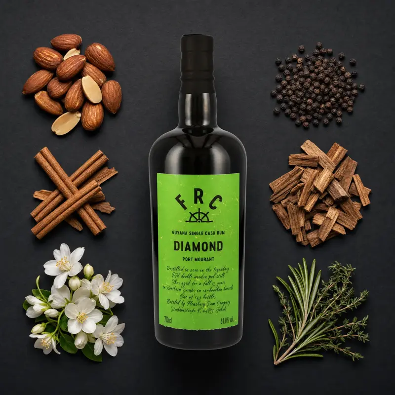 Aroma visualization from community tastings
