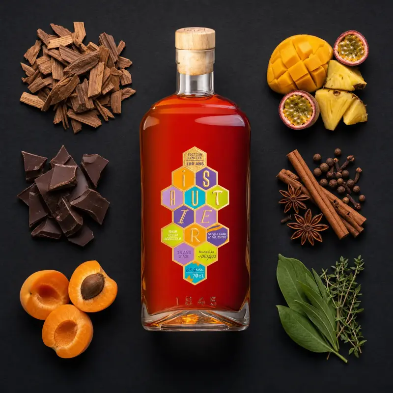 Aroma visualization from community tastings