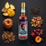 Precious Liquors Clarendon Heroes Marcus Garvey 2004&2010 Two Marques EMB & MDR 2024 70cl bottle — Visualisation aromatique issue des dégustations de la communauté