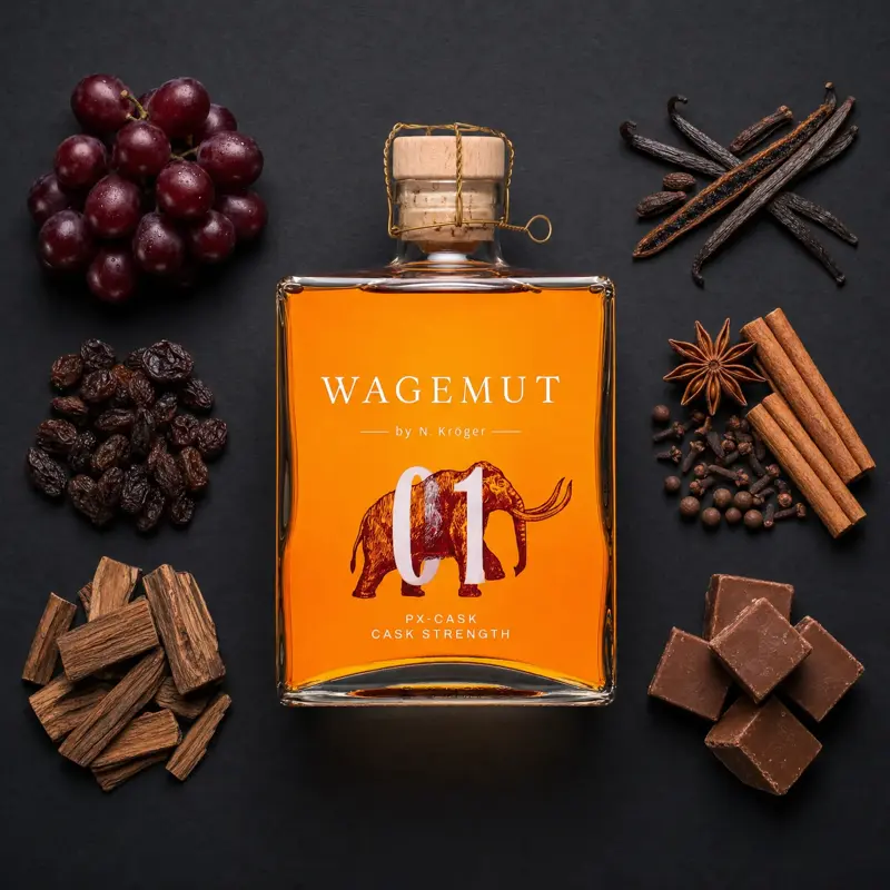 Aroma visualization from community tastings