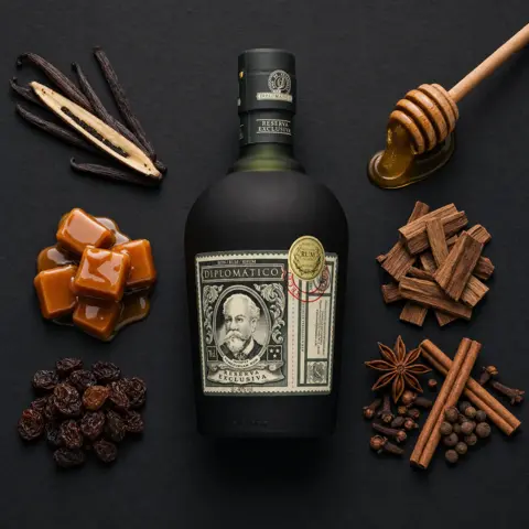 Diplomático Reserva Exclusiva — Aroma visualization from community tastings