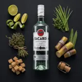Bacardi Carta Blanca 70cl bottle — Visualisation aromatique issue des dégustations de la communauté