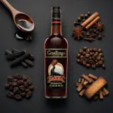 Goslings Black Seal Rum 70cl bottle — Visualisation aromatique issue des dégustations de la communauté