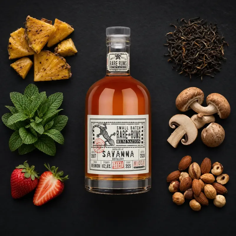 Aroma visualization from community tastings