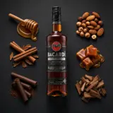 Bacardi Carta Negra 70cl bottle — Aroma-Visualisierung aus Community-Verkostungen