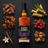 Saint James 15 Ans 70cl bottle — Aroma visualization from community tastings