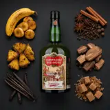 CDI Jamaica Navy Strength 70cl bottle — Visualisation aromatique issue des dégustations de la communauté