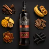 Worthy Park 109 Jamaica Rum 100cl bottle — Aroma-Visualisierung aus Community-Verkostungen