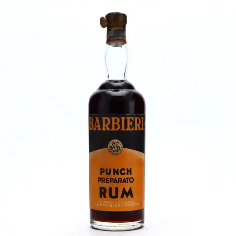 Barbieri Punch Preperato Rum 1950s