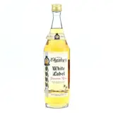 J. Wray & Nephew LTD. Edwin Charley White Label 1970s 0cl bottle — view 1