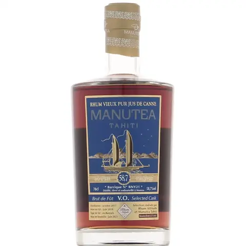 Manutea Brut de Fût V.O. Private Cask 2017