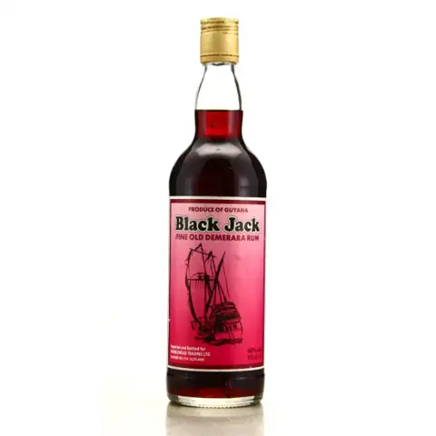 Marblehead Trading Black Jack Old Demerara Rum 1990s