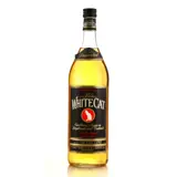 Hansen White Cat West Indies Dark Rum 100cl bottle — view 1