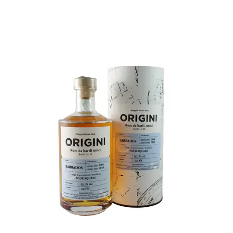 Pellegrini Foursquare Origini Rum da barili unici 2008