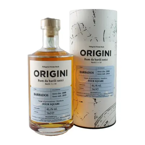 Pellegrini Foursquare Origini Rum da barili unici 2008