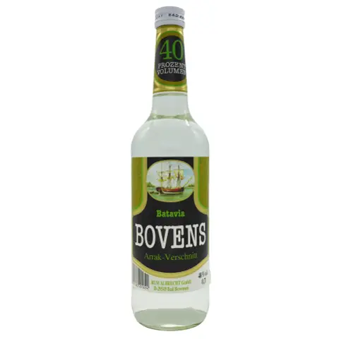 Rum Albrecht Bovens Arrak-Verschnitt