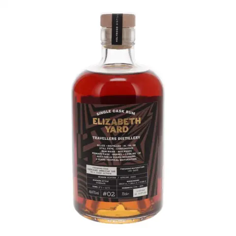 Elizabeth Yard Travellers Single Cask Rum 2006