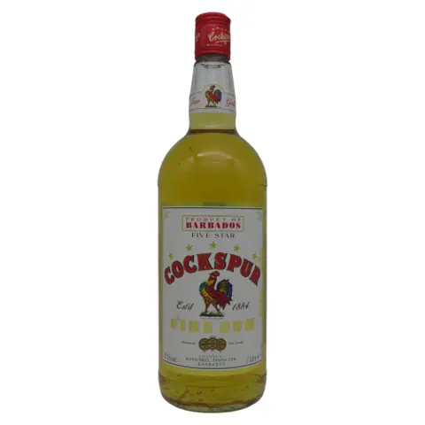 West Indies 5 Stars Cockspur Fine Rum