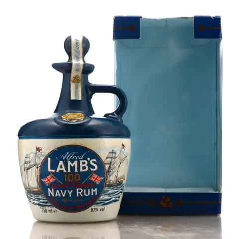 Lamb's Lamb's 100 Navy Rum HMS Warrior (1980s)