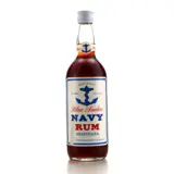Charles Kinloch & Co. Blue Anchor Demerara Navy Rum 1970s bottle — view 1