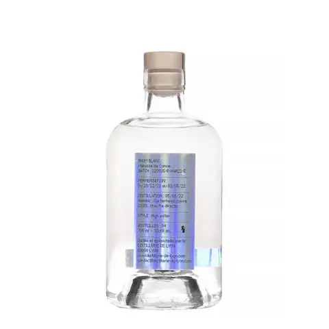 Distillerie de Lyon Rhum Blanc Campagne 2023
