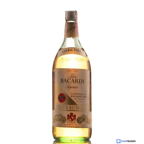 Bacardi Ron Superior Dark-Dry