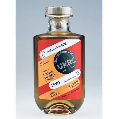 Precious Liquors T.D.L The UK Rum Club (UKRC) 2010