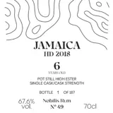 Nobilis Hampden No. 49 C<>H 2018 70cl bottle — view 1