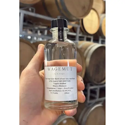 N. Kröger Wagemut First High Ester Batch of our very own Rum 2025