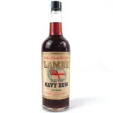 Alfred Lamb‘s Navy Rum 1970s 76cl bottle — view 1
