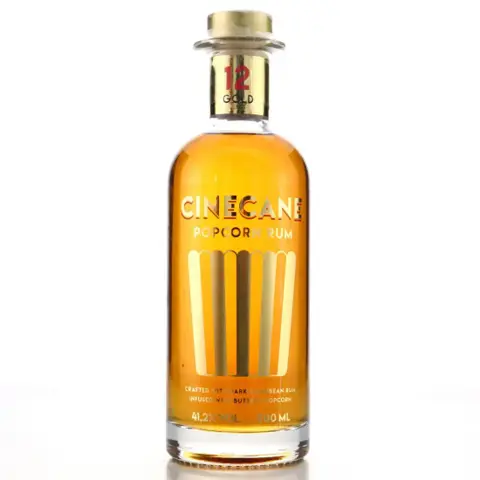Tastillery CINECANE Popcorn Rum Gold