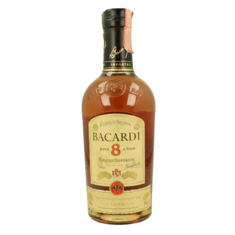 Bacardi Ron 8 Años Vintage 1862