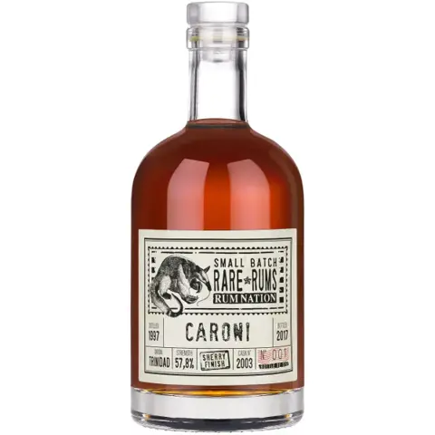 Rum Nation Caroni Small Batch Rare Rums HTR 1997