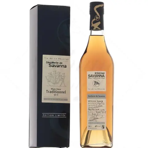 Savanna Intense Rhum Traditionnel Vieux 2009