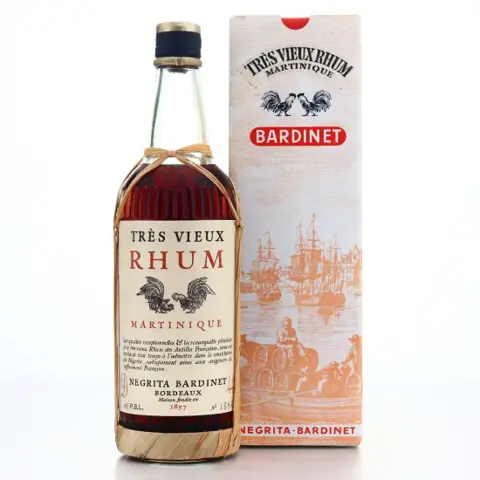 Bardinet Rhum Negrita Bordeaux Très Vieux Rhum