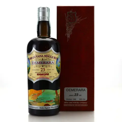 Silver Seal Enmore Demerara Pure Guyana Single Rum 1988